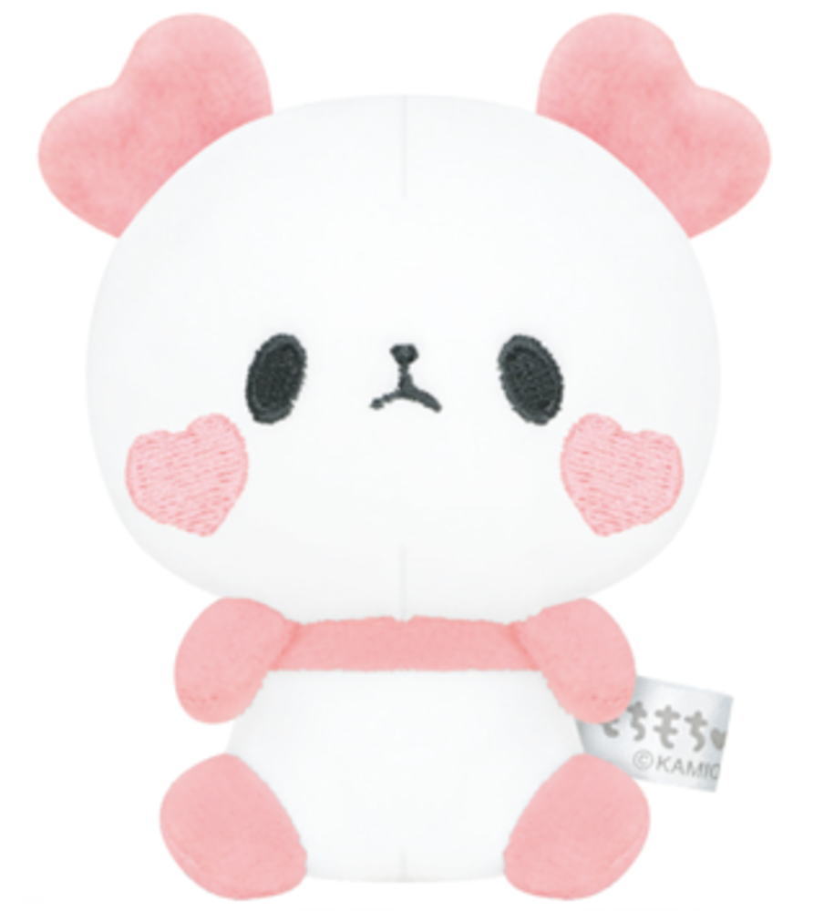 楽天市場】もちもちぱんだ ちょこのりふれんずぬいぐるみハートぱん