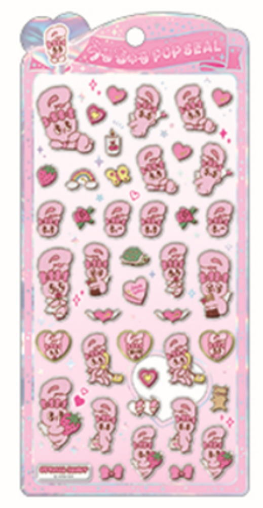 楽天市場】エスターバニー うるちゅるポップシールリボンバニー ウサギ