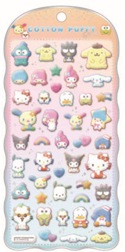 楽天市場】【送料無料】 サンリオキャラクターズ コットンパフィー