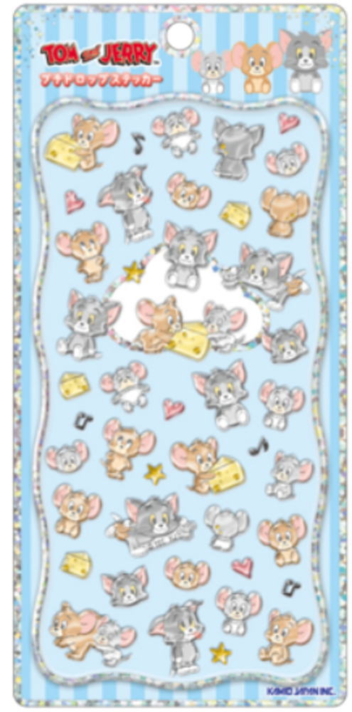 楽天市場】トムとジェリー Tom and Jerry プチドロップステッカートム