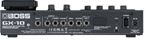 楽天市場】BOSS GX-10 ボス エレキギター用 マルチエフェクター
