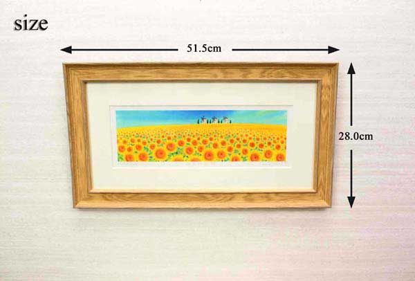 楽天市場】【レビュー特典付き】栗乃木ハルミ「ひまわり4」ジークレ