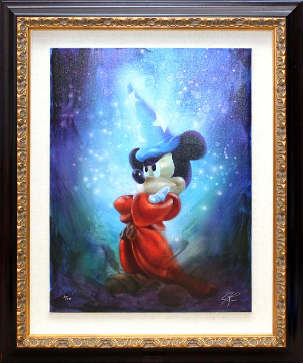 楽天市場】ディズニー ソーサラー ミッキー「ザ スペル」作品証明書