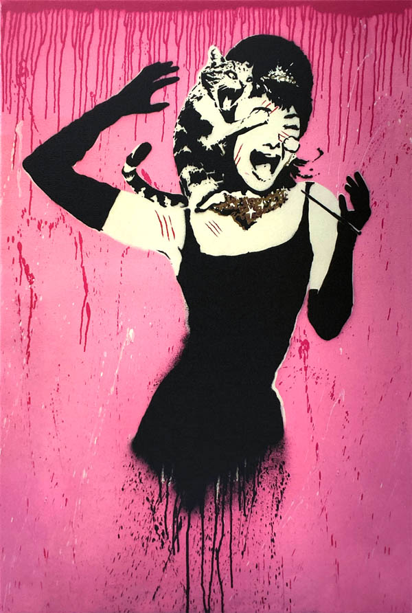 楽天市場】【マラソン限定クーポン】バンクシー アートパネル BANKSY