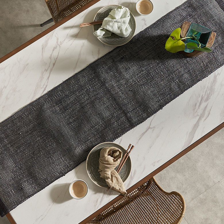 楽天市場】テーブルランナー テーブルライナー 無地 ヤシ エーゲル