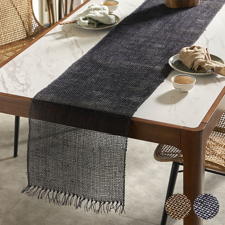 楽天市場】テーブルランナー テーブルライナー 無地 ヤシ エーゲル