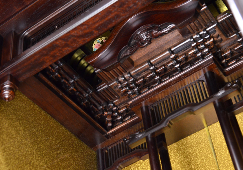 楽天市場】唐木 仏壇 天の川AYM 16号 本黒檀・本紫檀 ［唐木仏壇 各