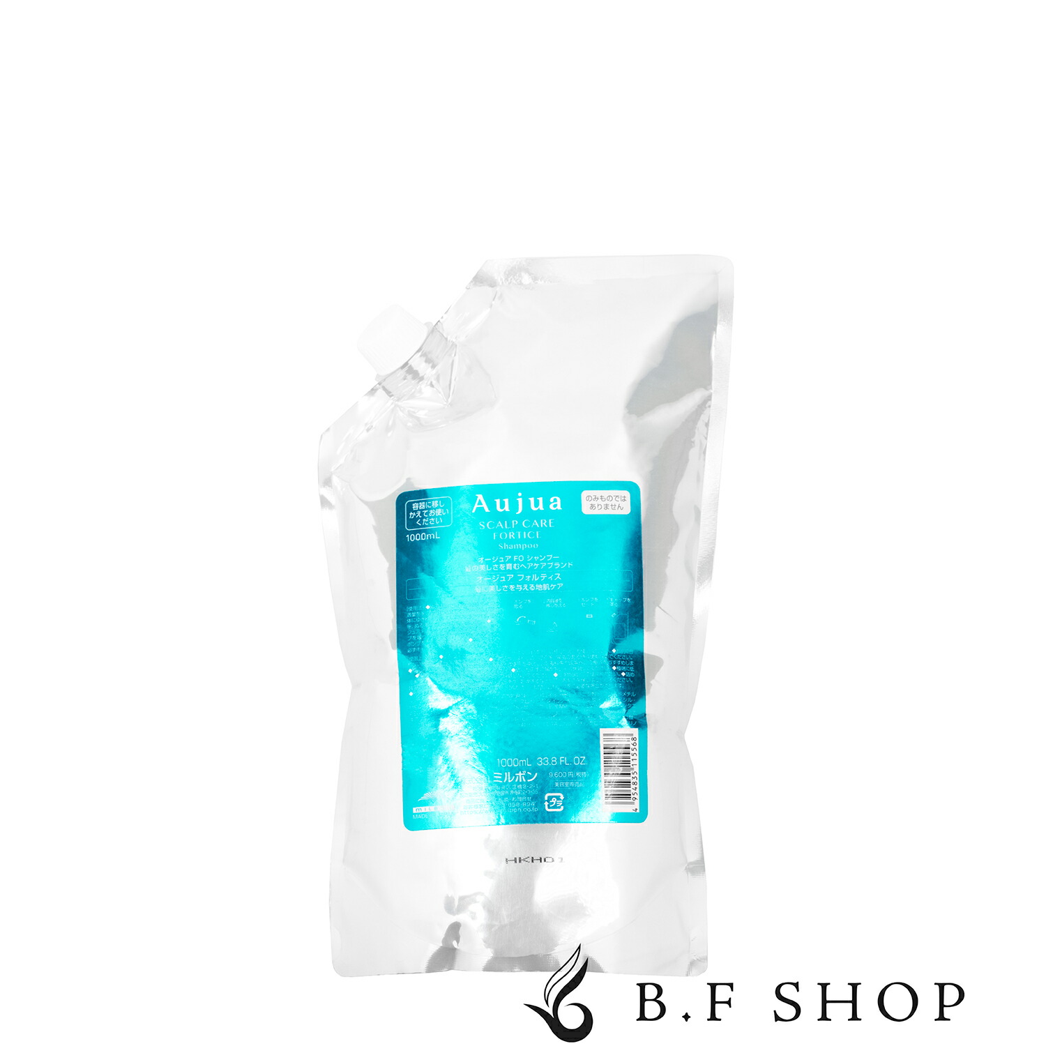 ミルボン オージュア フォルティス シャンプー 1000ml 詰め替え用
