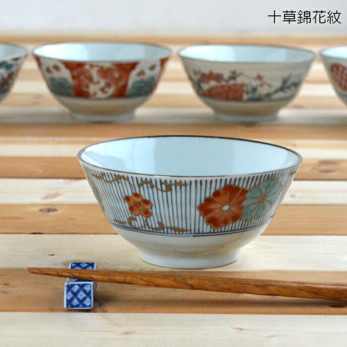 楽天市場】美濃焼 染錦古伊万里 茶漬碗 小丼 14cm お茶漬 小丼 ごはん