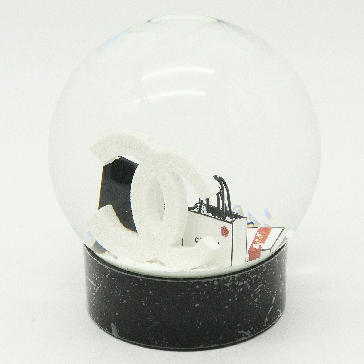 楽天市場】CHANEL シャネル スノードーム オブジェ ココマーク