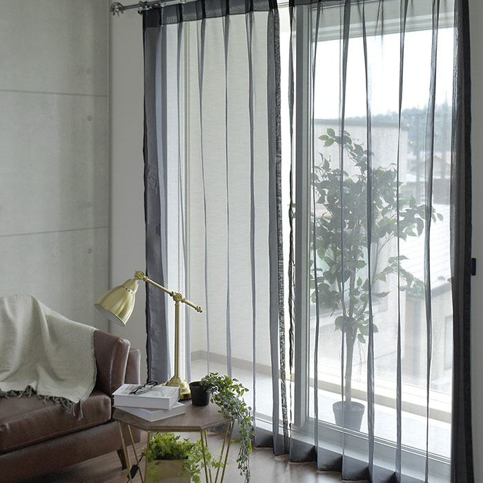 楽天市場】レースカーテン レース カーテン 防炎 ミラー キラリグレー
