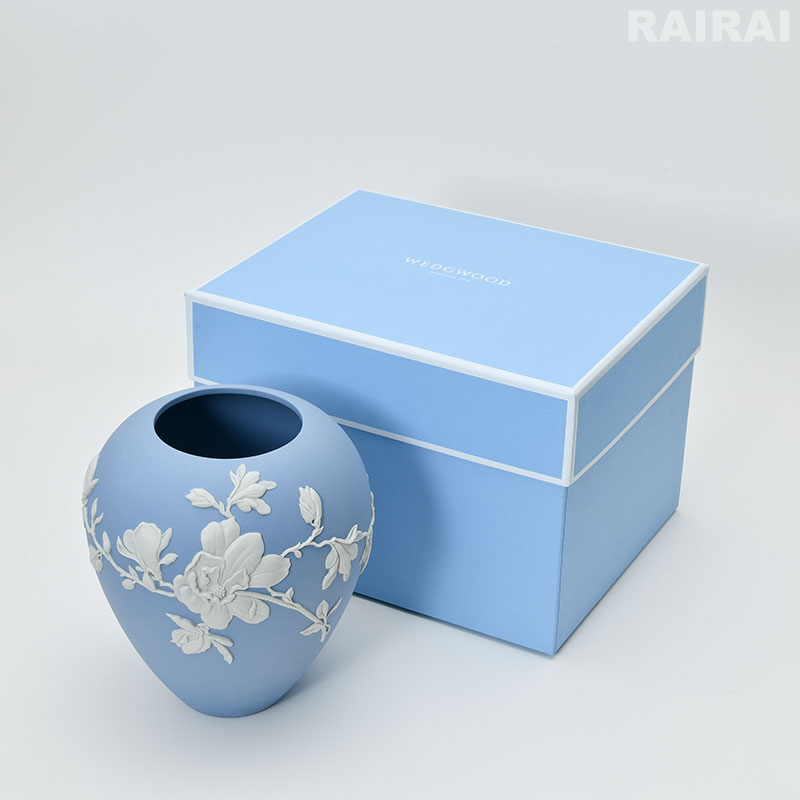 楽天市場】【紅茶セット付き】 ウェッジウッド ベース 18cm ジャスパー