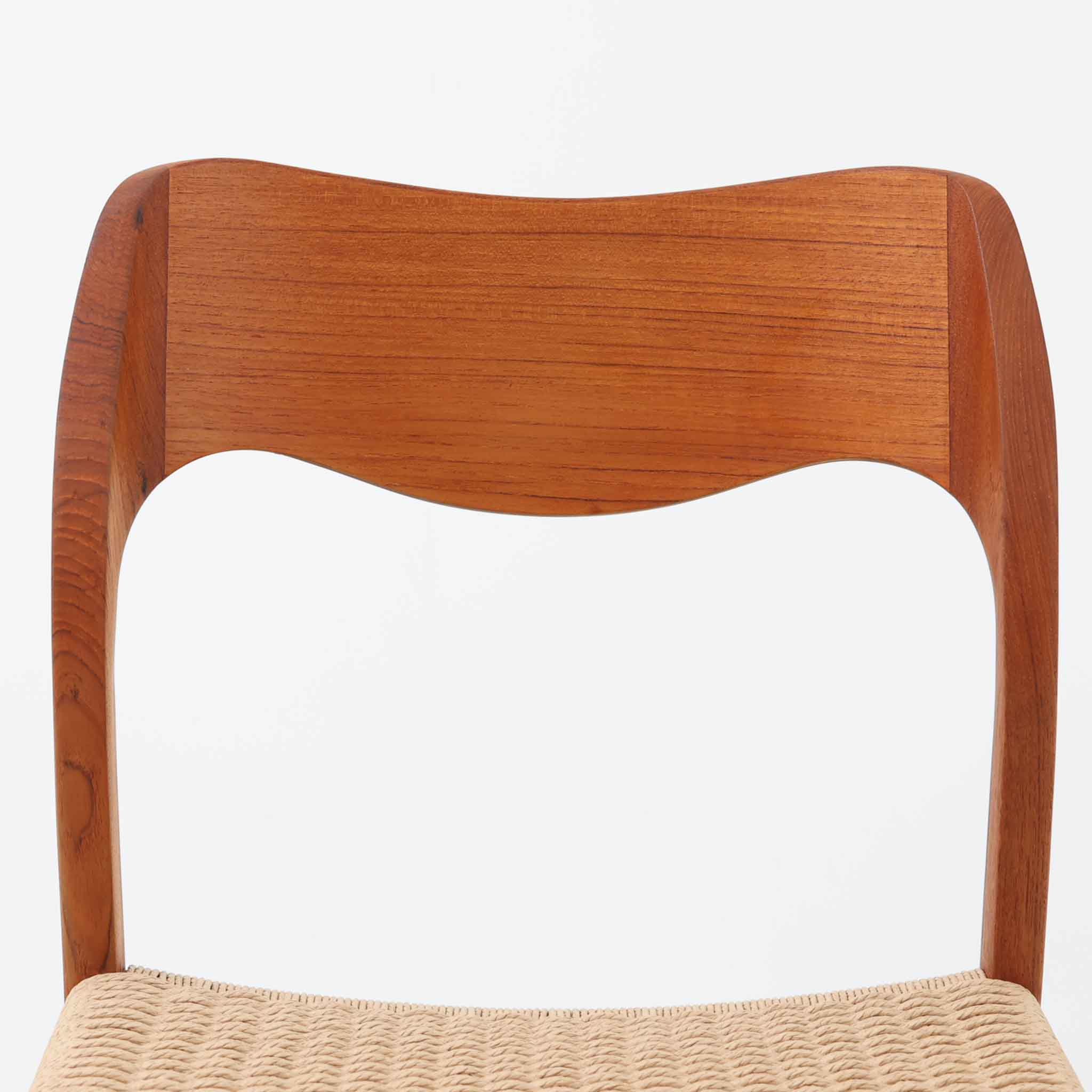 楽天市場】N.O.Moller ダイニングチェア Model 71 チーク×ペーパー