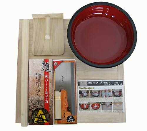楽天市場】送料無料 A-1280家庭用麺打セット B そば打ち道具セット