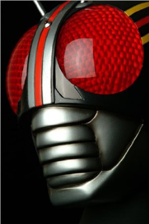 楽天市場】RMW 023 仮面ライダーBLACK 1/2スケールマスク メディコム