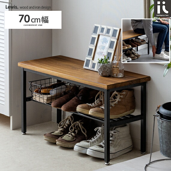 楽天市場】シューズラック 玄関 ベンチ スツール おしゃれ 収納 玄関