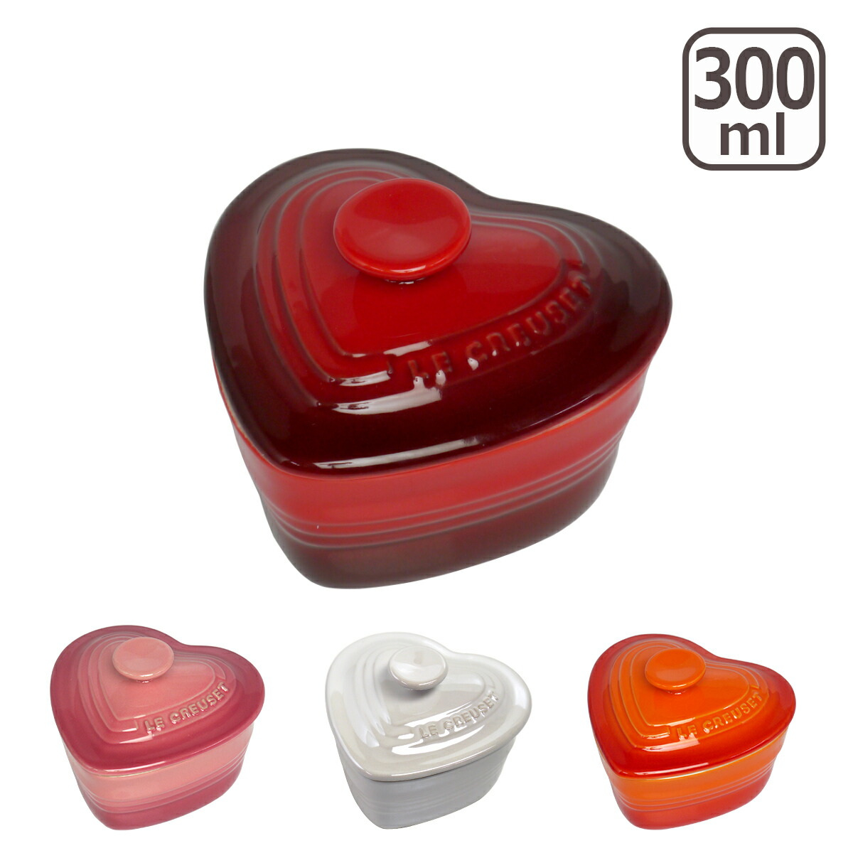 楽天市場】ルクルーゼ （ル・クルーゼ） ラムカン・ダムール フタ付 Le