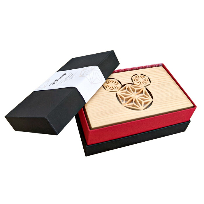 楽天市場】［マラソン中5％OFFクーポン］ 組子ボックス ミッキー