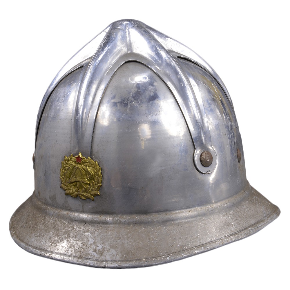 楽天市場】【中古】消防隊ヘルメット アルミ製 1940年代 セルビア放