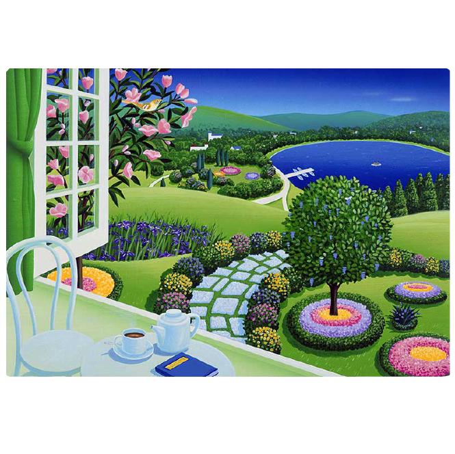 楽天市場】壁掛けアート アートパネル 風景画/イラストレーター 高橋