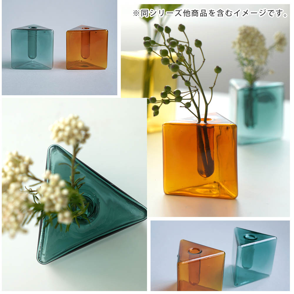 楽天市場】ガラスベース トライアングル シンプル おしゃれ かわいい