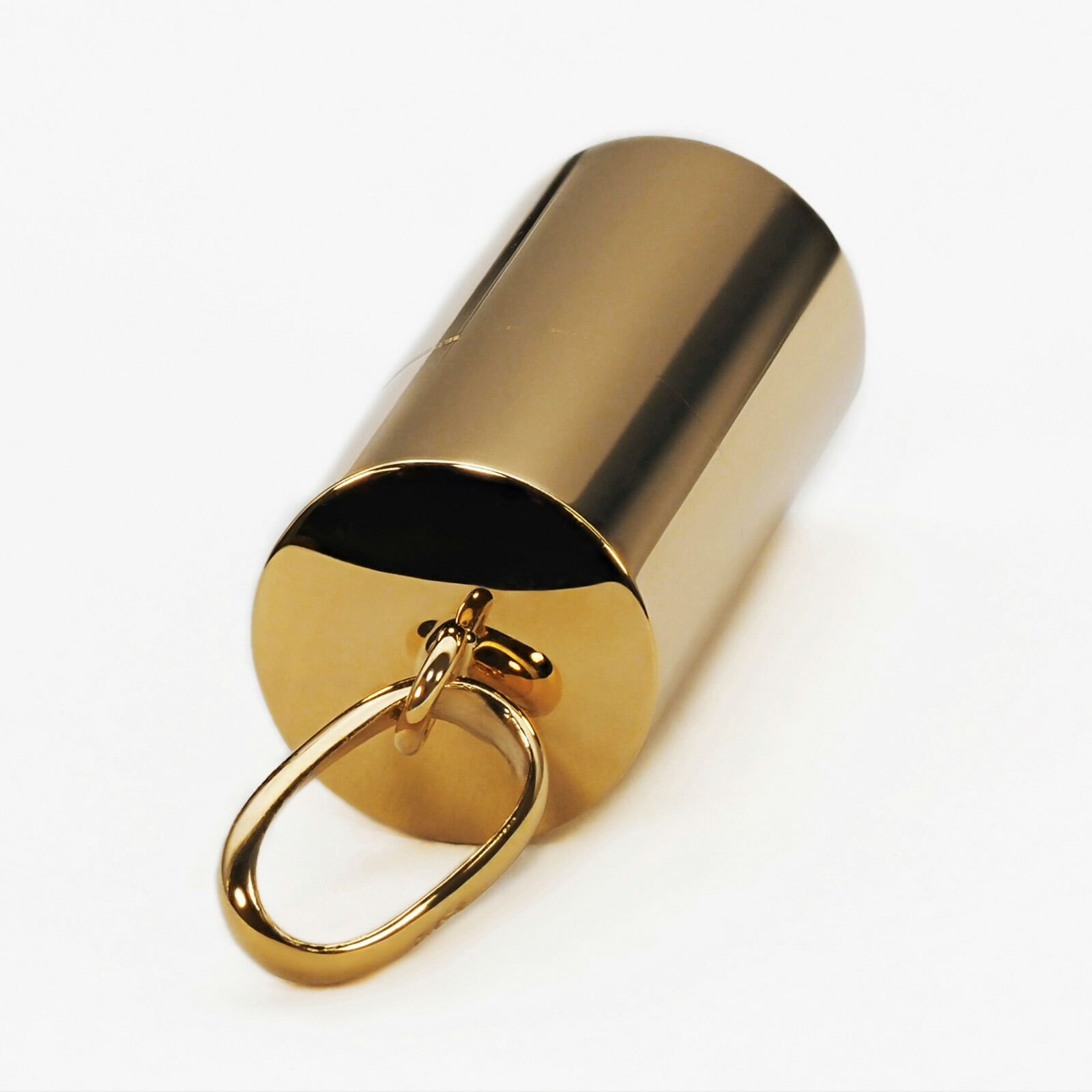 楽天市場】ペンダントトップ 18金 イエローゴールド 筒型のネジ式