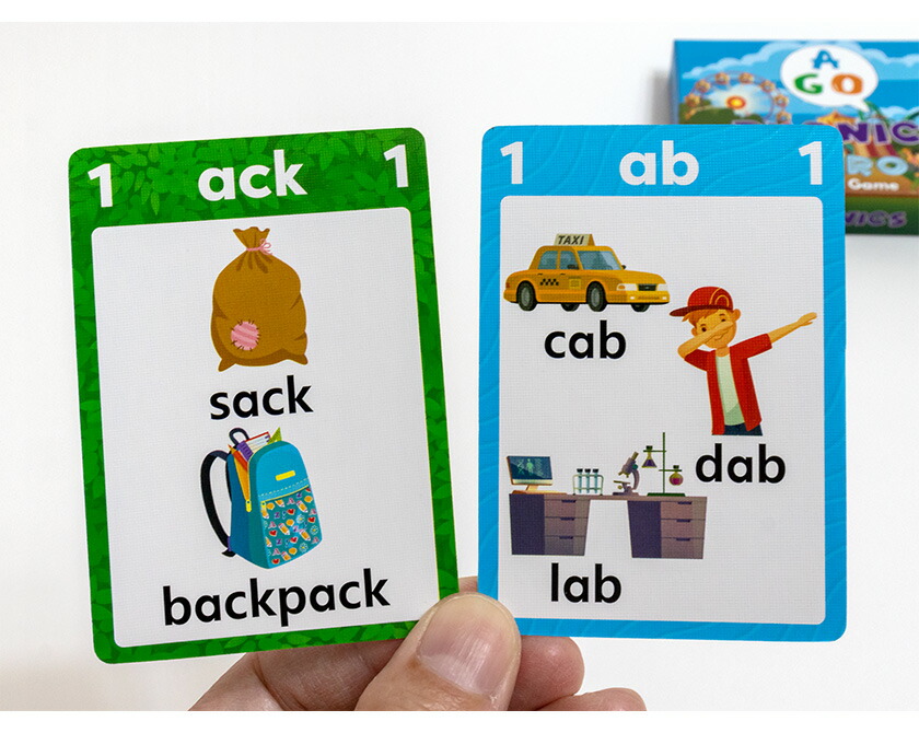 楽天市場】AGO PHONICS ZERO フォニックス ゼロ 英語カードゲーム 英語