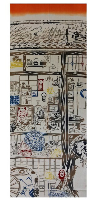 楽天市場】【手ぬぐい 骨董屋】【戸田屋商店】【注染】【梨園染】通年