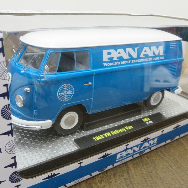 楽天市場】パンナム ワーゲンバス ミニカー 1/24 ダイキャストカー M2