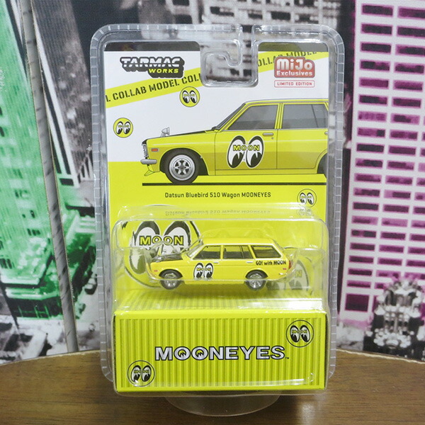 楽天市場】ムーンアイズ ミニカー 1/64 ダッサン 510 Tarmac Works 1