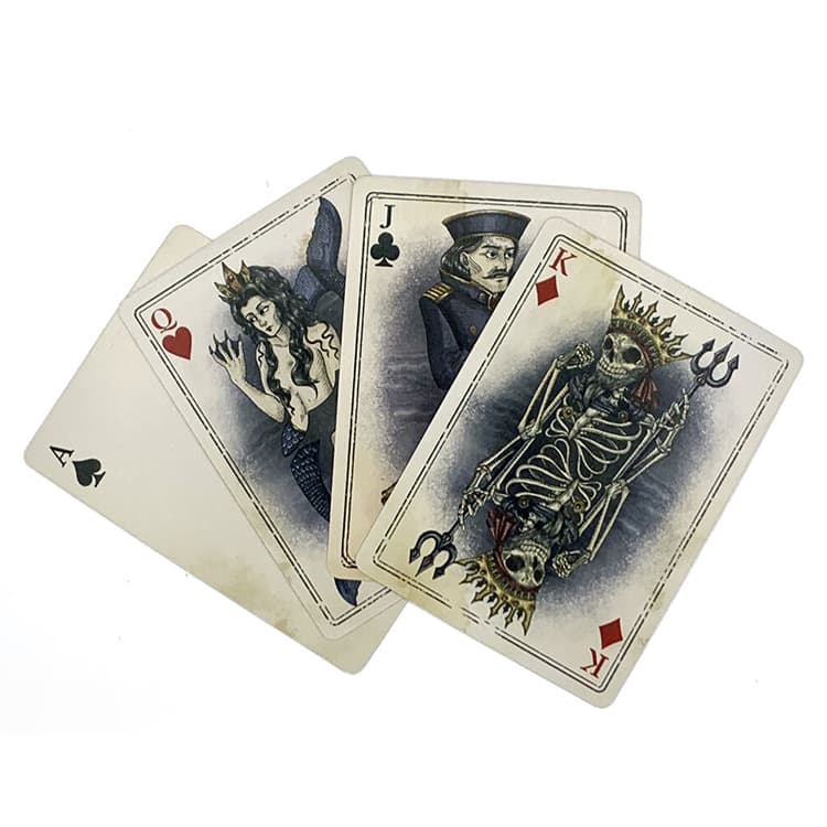 楽天市場】トランプ カード KIKKERLAND Nautical Playing Cards