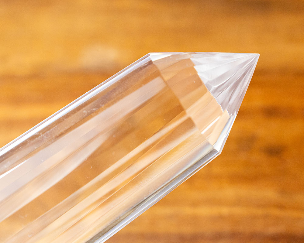 楽天市場】一点物 水晶 最大級 ヴォーゲルワンド 約154mm 約231g