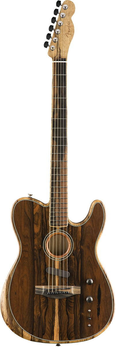 楽天市場】Fender USA American Acoustasonic Telecaster Ziricote