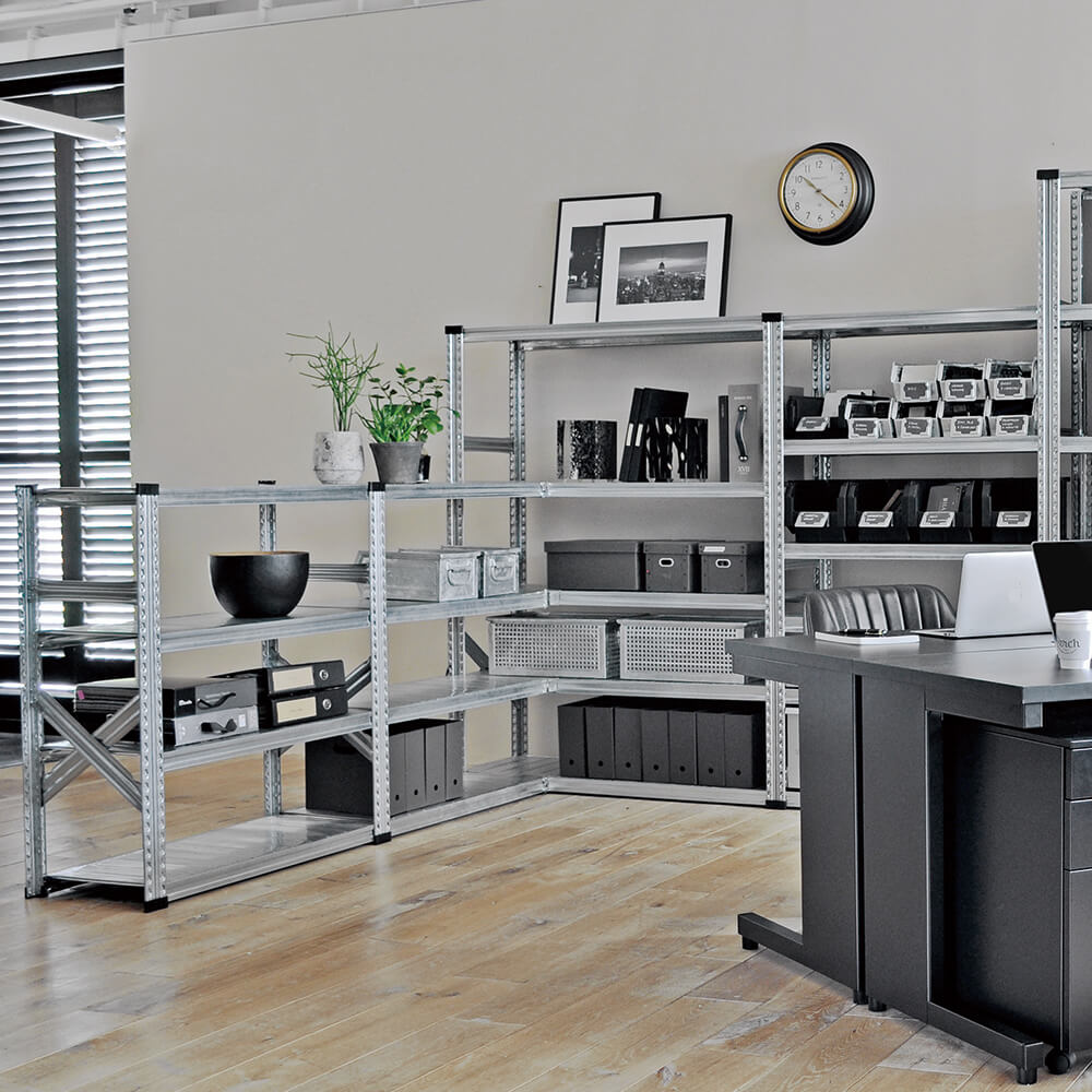 楽天市場】METALSISTEM メタルシステム 増設ラック 幅94cmタイプ 6段