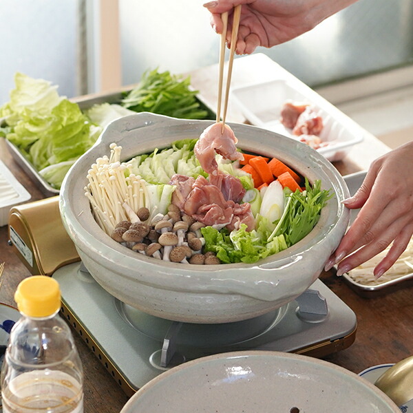 楽天市場】東屋 布袋鍋 大 一尺 伊賀焼 土鍋 日本製 陶器 : がらんどう