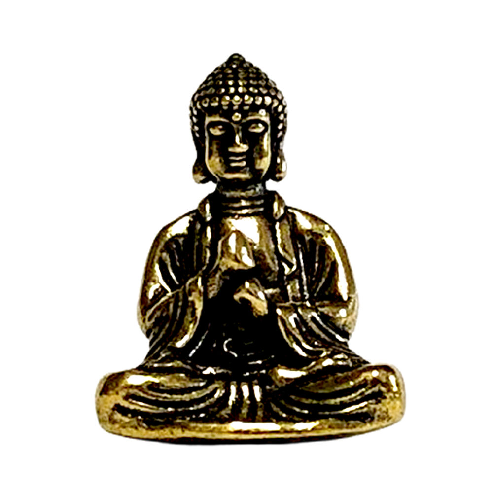 楽天市場】ミニ仏像 お釈迦様 手のひらサイズ 2.9cm 真鍮 仏像