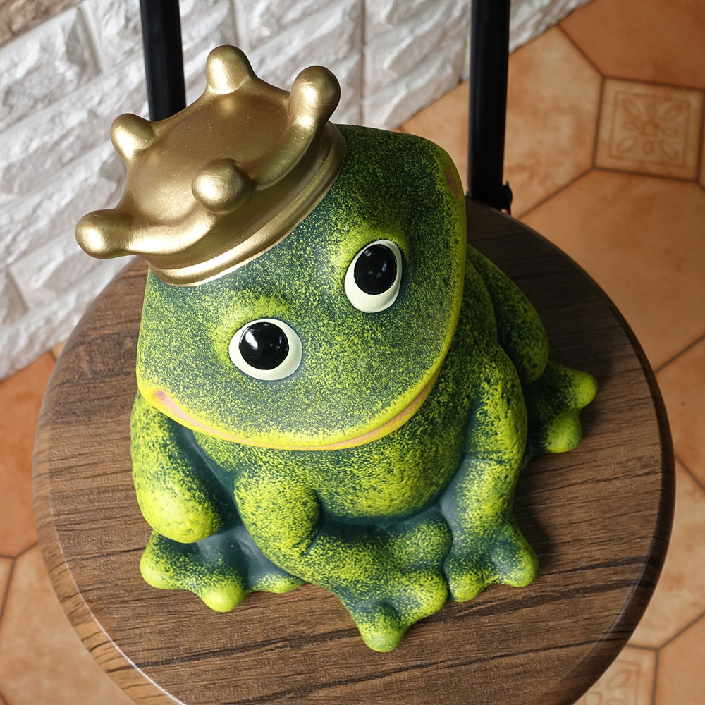 楽天市場】ポルトガル製 緑 かえる 幸せを呼ぶ 開運 カエルグッズ 置物