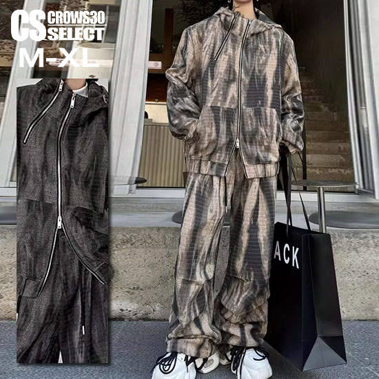 楽天市場】V系 セットアップ メンズ オラオラ系 パーカー 上下セット