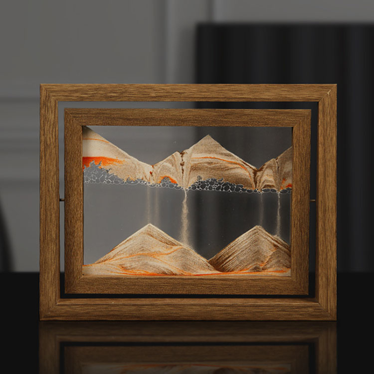 楽天市場】サンドピクチャー 角型 砂絵 サンドアート 砂 流れ落ちる