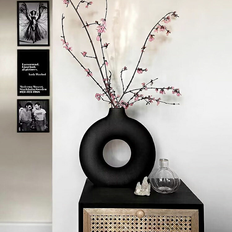 楽天市場】【 再販 】オブジェ 置物 花瓶 フラワーベース 大きい