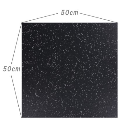 楽天市場】ISL ラバートレーニングマット ブラックxグレーチップ 15mm