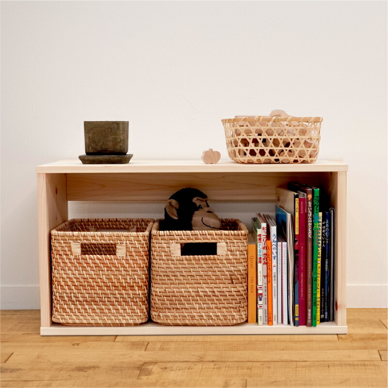 楽天市場】【期間中P2倍】 オープンボックス オープンシェルフ 木製