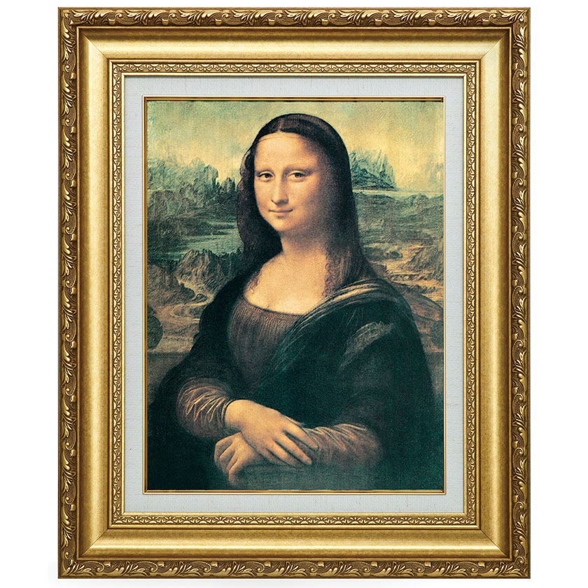 楽天市場】ダ・ヴィンチ 複製名画 ダ・ヴィンチ「モナリザ」 美術品