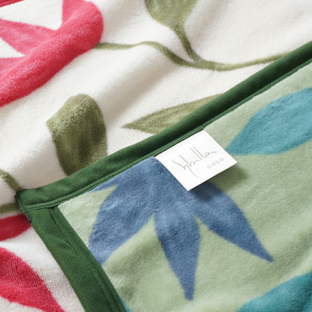 楽天市場】【シビラ Sybilla 日本製 綿毛布】フローレス ブランケット