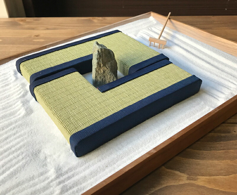 楽天市場】ミニ畳 2個セット L字 たたみ 和風 和室 枯山水キット