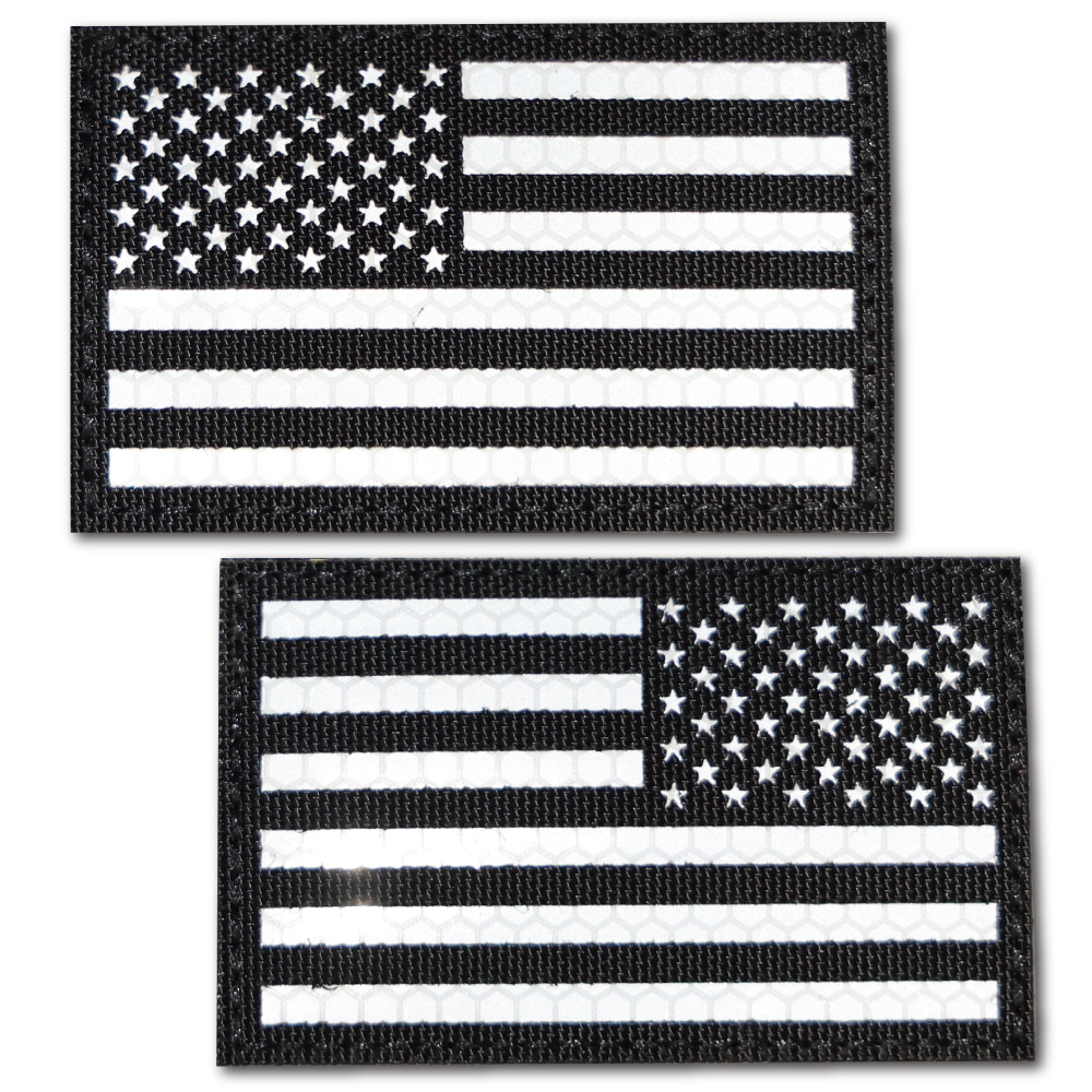 楽天市場】IRパッチ 簡単 装着 アメリカ星条旗 ミリタリーワッペン US