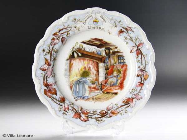 楽天市場】ロイヤルドルトン ブランブリーヘッジ プレートの通販