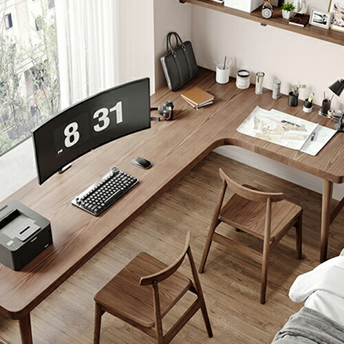 楽天市場】デスク 書斎机 学習デスク 机 テーブル 勉強机 学習机