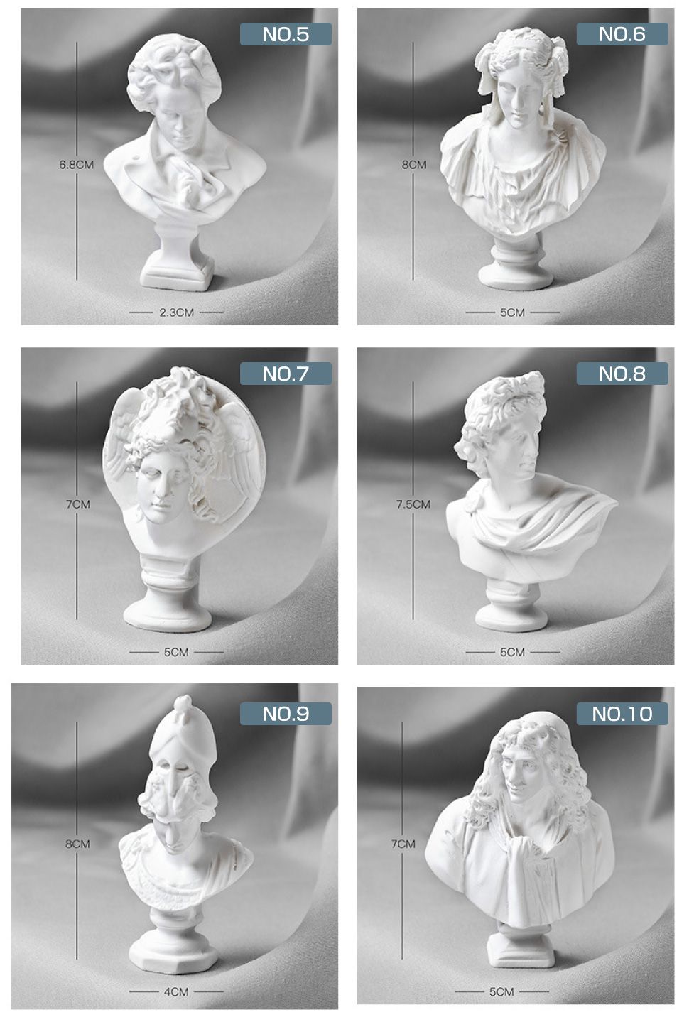 楽天市場】石膏像風 石膏風人物像 インテリア オブジェ 小型 ミニ 装飾