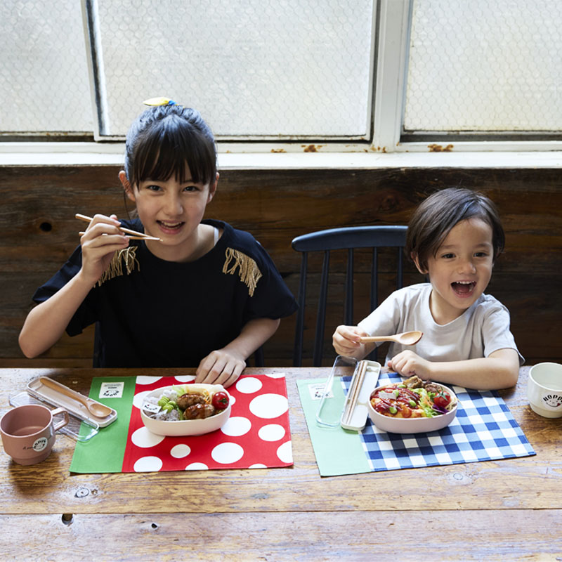 楽天市場】ランチョンマット 給食 2枚セット お名前シール付 ランチ